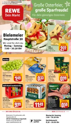 Rewe Prospekt Fröndenberg	 ab 23.03.2026 gültig