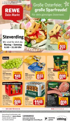 Rewe Prospekt Rhede	 ab 23.03.2026 gültig