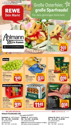 Rewe Prospekt Kamen	 ab 23.03.2026 gültig
