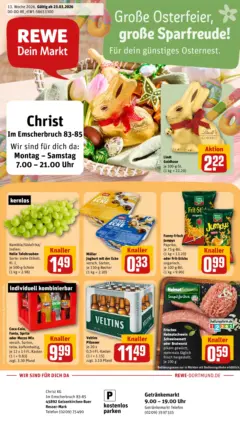 Rewe Prospekt Gelsenkirchen	 ab 23.03.2026 gültig