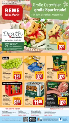 Rewe Prospekt Schwerte	 ab 23.03.2026 gültig