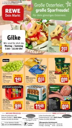 Rewe Prospekt Hamm	 ab 23.03.2026 gültig