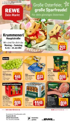 Rewe Prospekt Holzwickede	 ab 23.03.2026 gültig