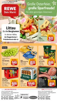 Rewe Prospekt Bergkamen	 ab 23.03.2026 gültig