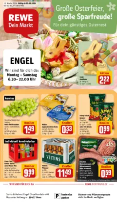 Rewe Prospekt Unna	 ab 23.03.2026 gültig