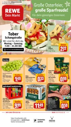 Rewe Prospekt Essen	 ab 23.03.2026 gültig