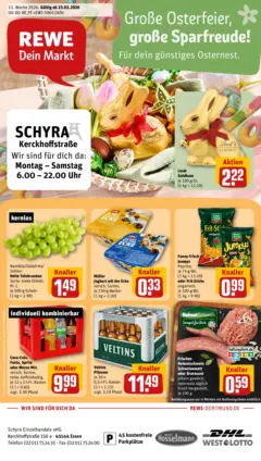 Rewe Prospekt Essen	 ab 23.03.2026 gültig