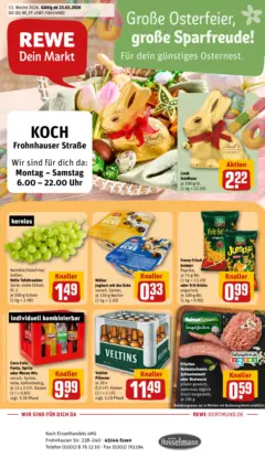 Rewe Prospekt Essen	 ab 23.03.2026 gültig
