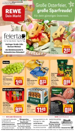 Rewe Prospekt Bochum	 ab 23.03.2026 gültig