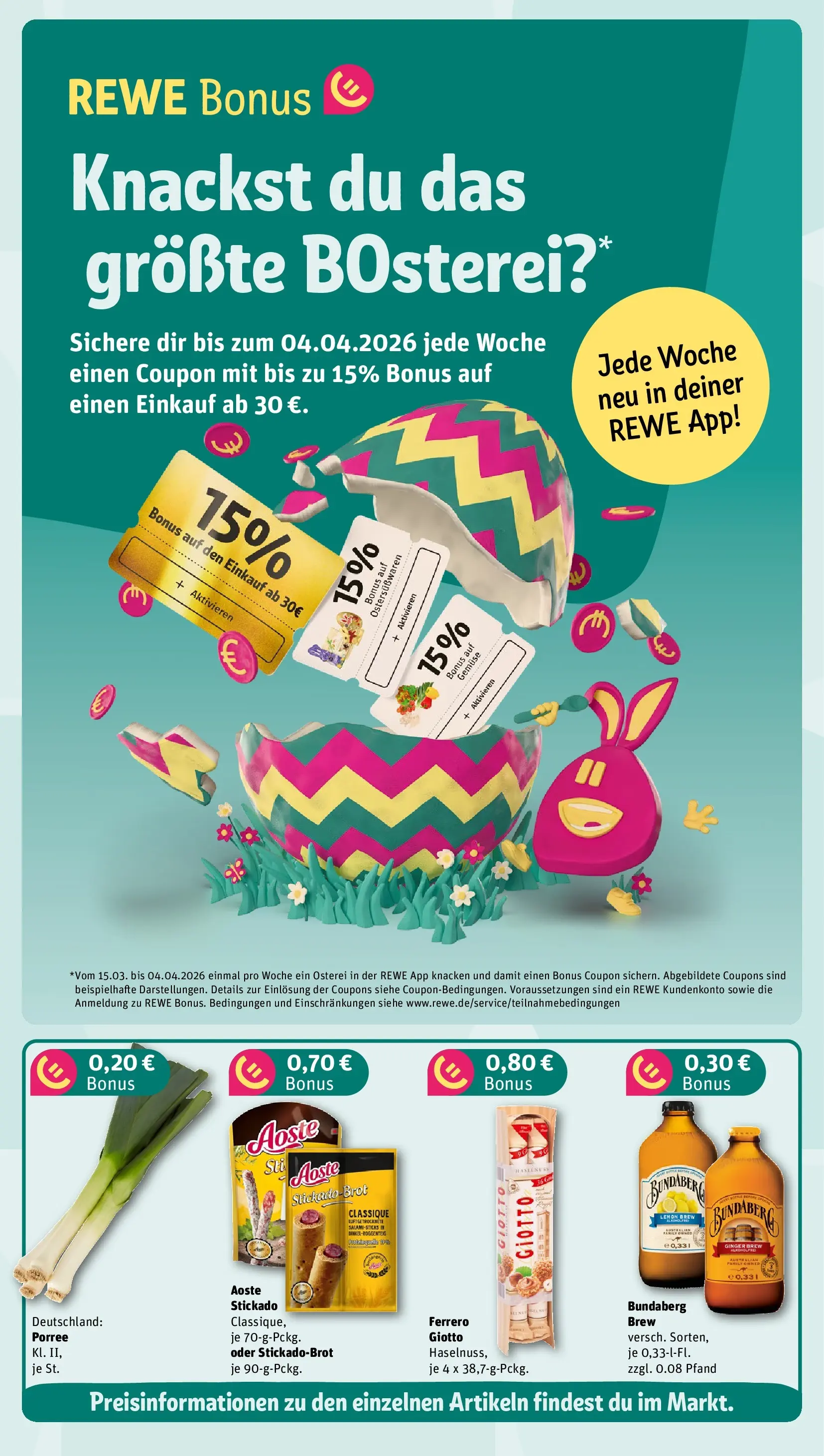 REWE Prospekt ab 23.03.2026 zum Blättern » Angebote | Seite: 3