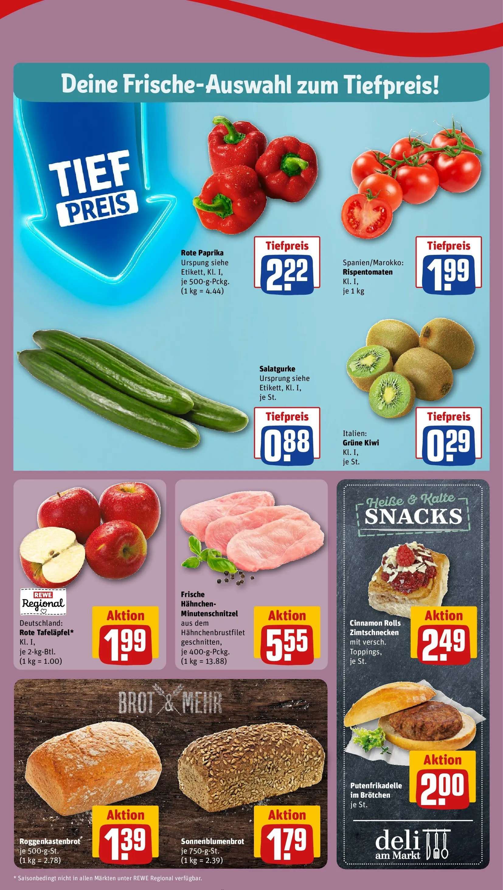 REWE Prospekt ab 23.03.2026 zum Blättern » Angebote | Seite: 2