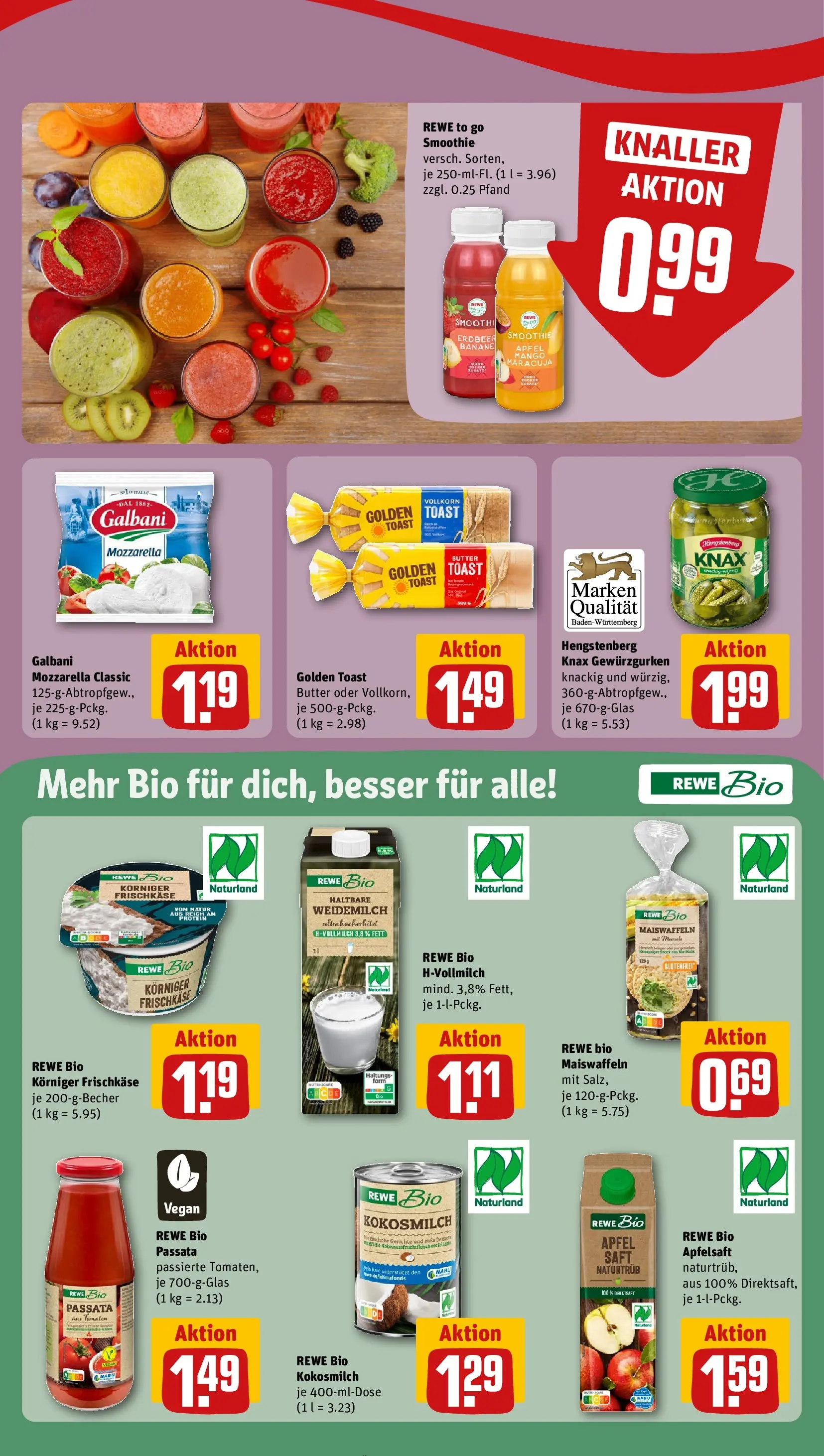 REWE Prospekt ab 23.03.2026 zum Blättern » Angebote | Seite: 3