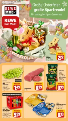 Rewe Prospekt München / Flughafen	 ab 23.03.2026 gültig
