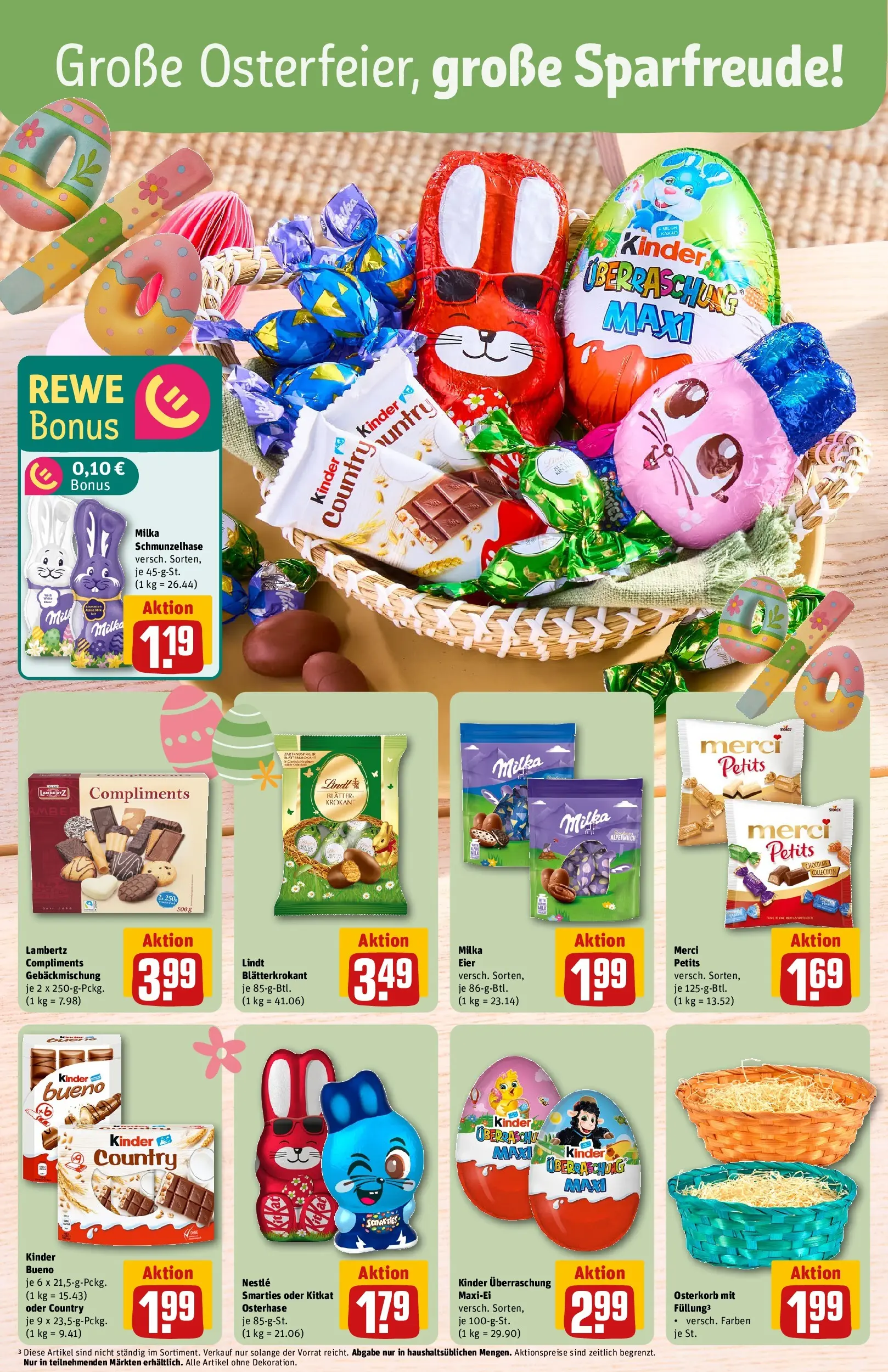 REWE Prospekt ab 23.03.2026 zum Blättern » Angebote | Seite: 4