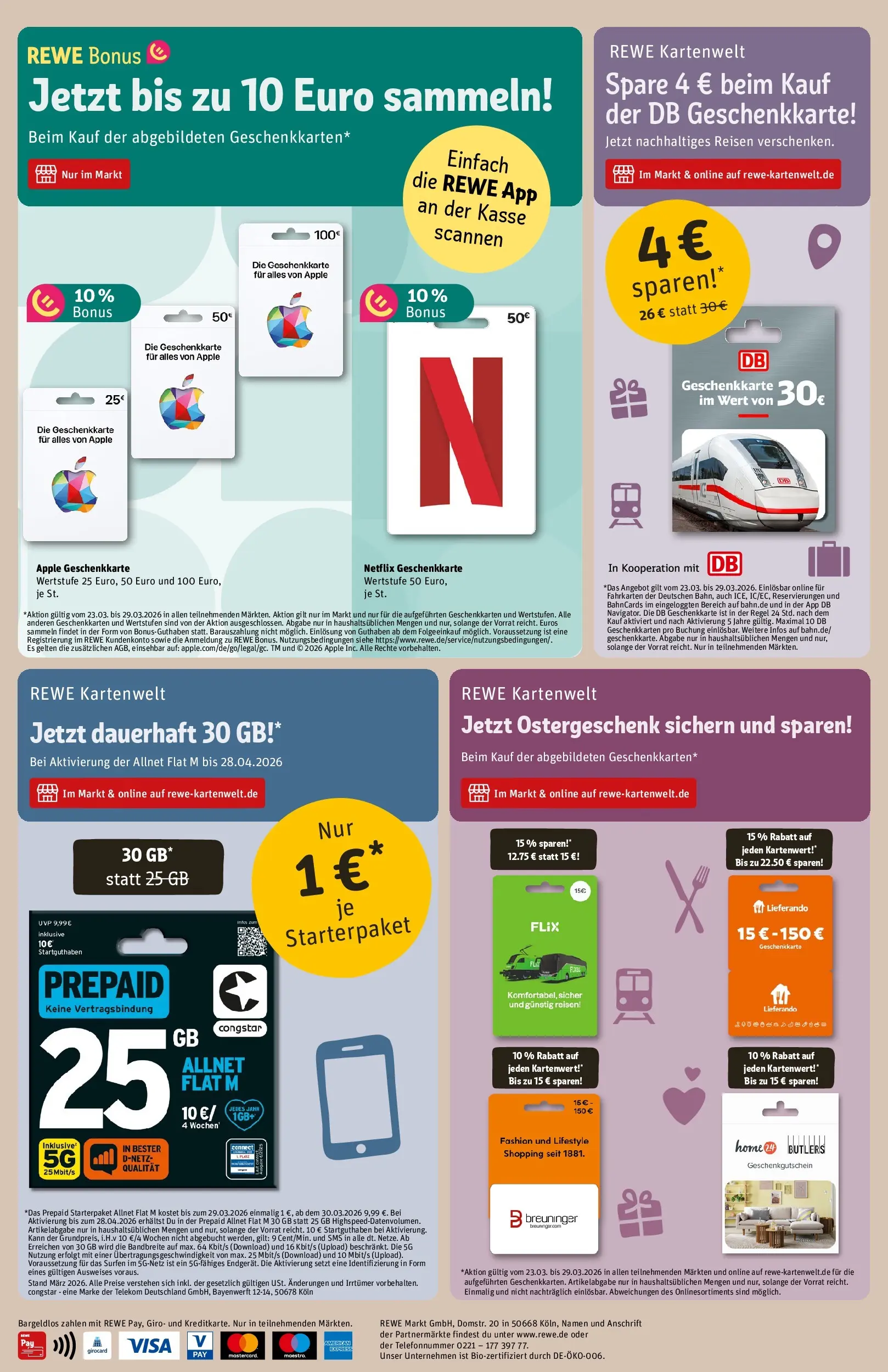 REWE Prospekt ab 23.03.2026 zum Blättern » Angebote | Seite: 34