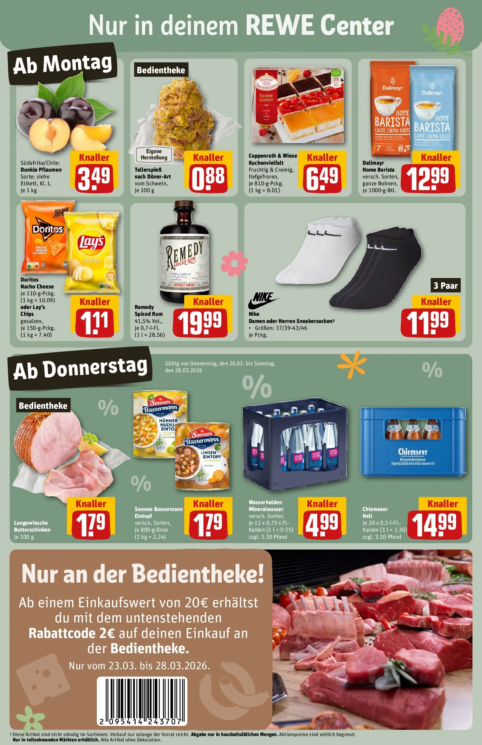 REWE Prospekt ab 23.03.2026 zum Blättern » Angebote | Seite: 3