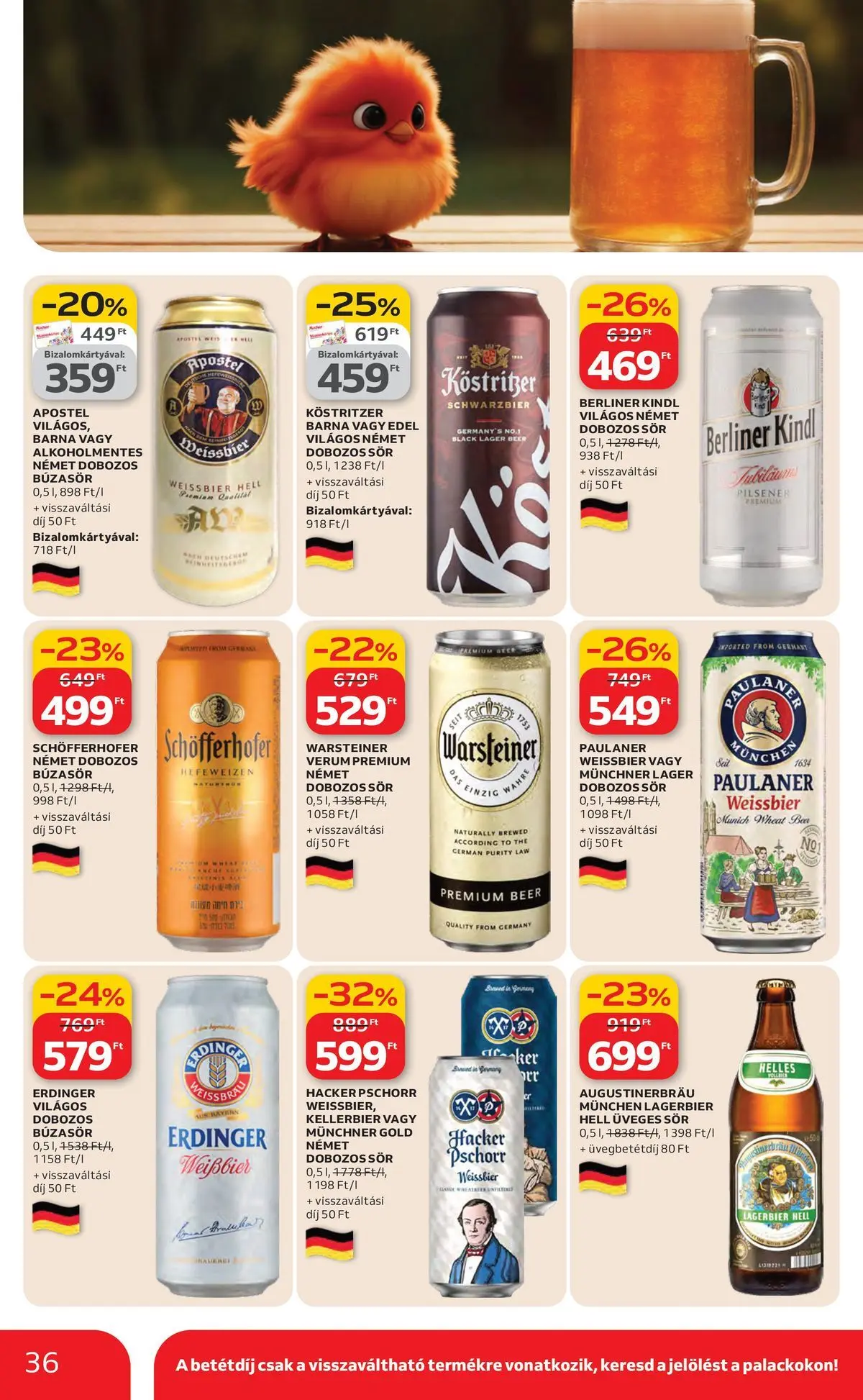 Ajánlatok - Auchan újság érvényessége 2026.03.25-ig - 2026.03.19. -tól/töl > akció, lapozható szórólap 🛍️ | Oldal: 36