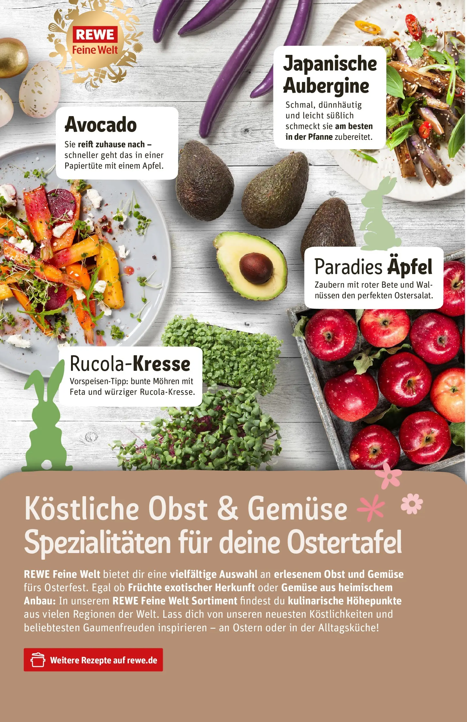 REWE Prospekt ab 23.03.2026 zum Blättern » Angebote | Seite: 17 | Produkte: Feta, Mohren, Gemüse, Obst