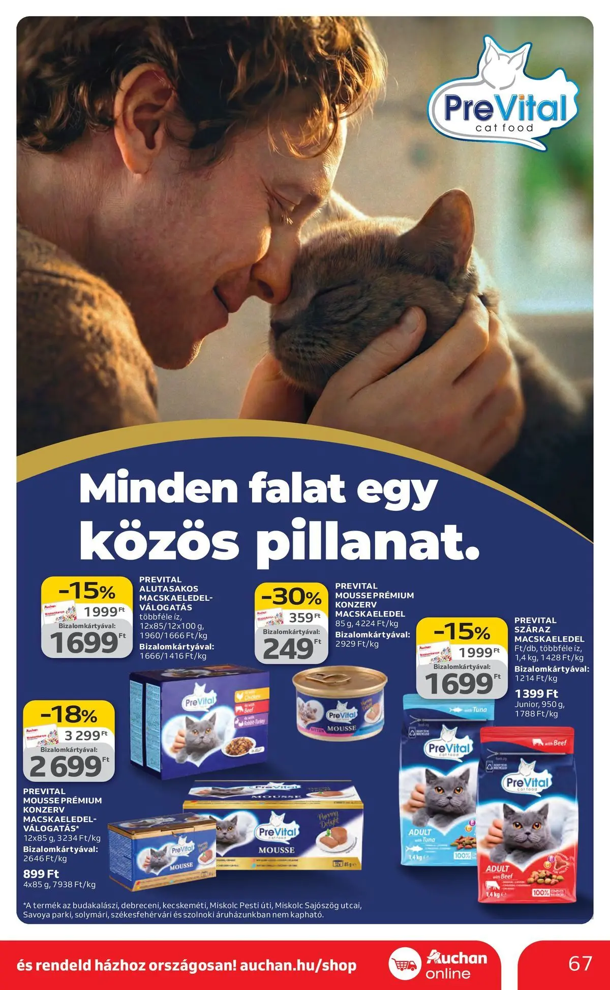 Ajánlatok - Auchan újság érvényessége 2026.03.25-ig - 2026.03.19. -tól/töl > akció, lapozható szórólap 🛍️ | Oldal: 67