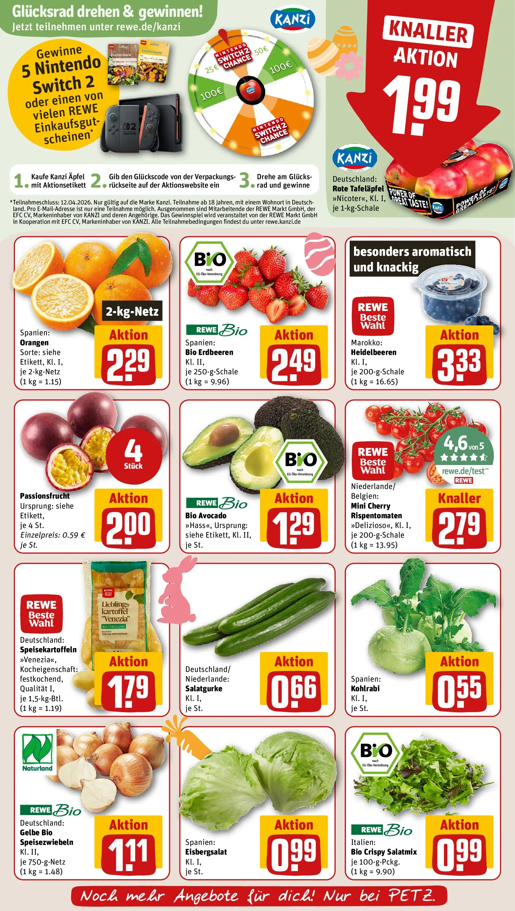 REWE Prospekt ab 23.03.2026 zum Blättern » Angebote | Seite: 8