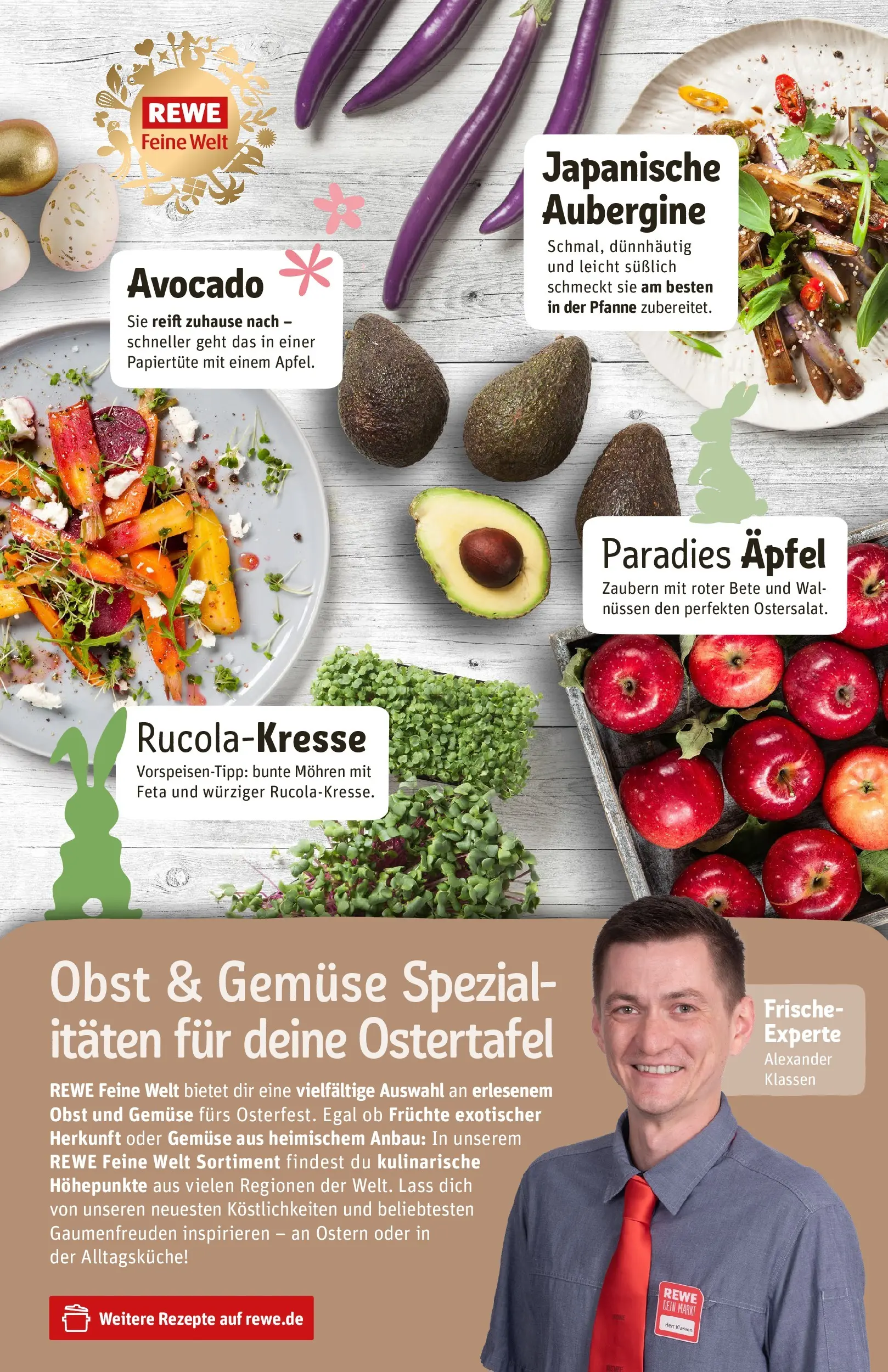 REWE Prospekt ab 23.03.2026 zum Blättern » Angebote | Seite: 17 | Produkte: Feta, Äpfel, Avocado, Obst