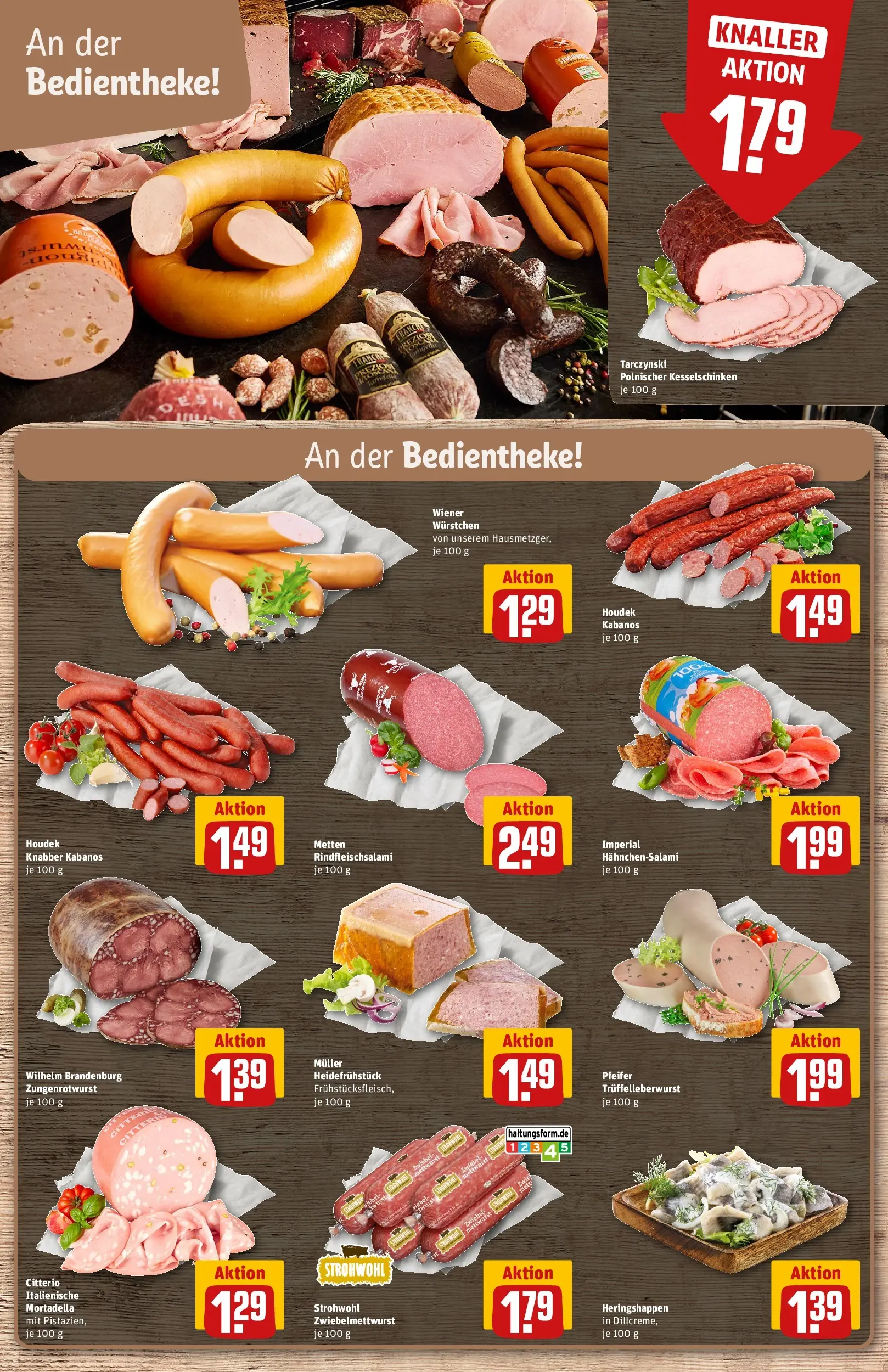 REWE Prospekt ab 23.03.2026 zum Blättern » Angebote | Seite: 12 | Produkte: Wiener wurstchen, Salami