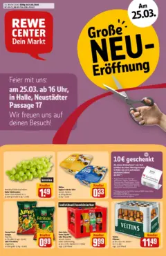 Rewe Prospekt Halle (Saale)	 ab 23.03.2026 gültig