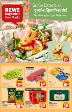 Rewe Prospekt Niederzier / Huchem	 ab 23.03.2026 gültig