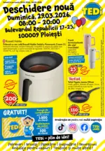 TEDi Catalog TEDi p&acirc;nă &icirc;n data de 31.03.2026 - p&acirc;nă la 31-03-26