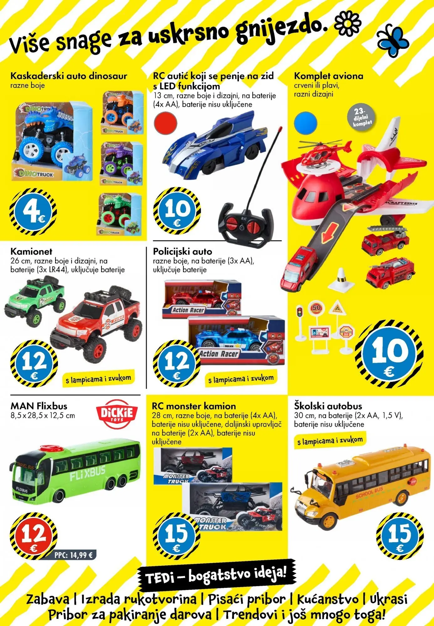 TEDi - TEDi katalog do 28.03.2026 novi od 18.03.2026 na listanje > letak digitalni | Stranica: 16 | Proizvodi: Baterije