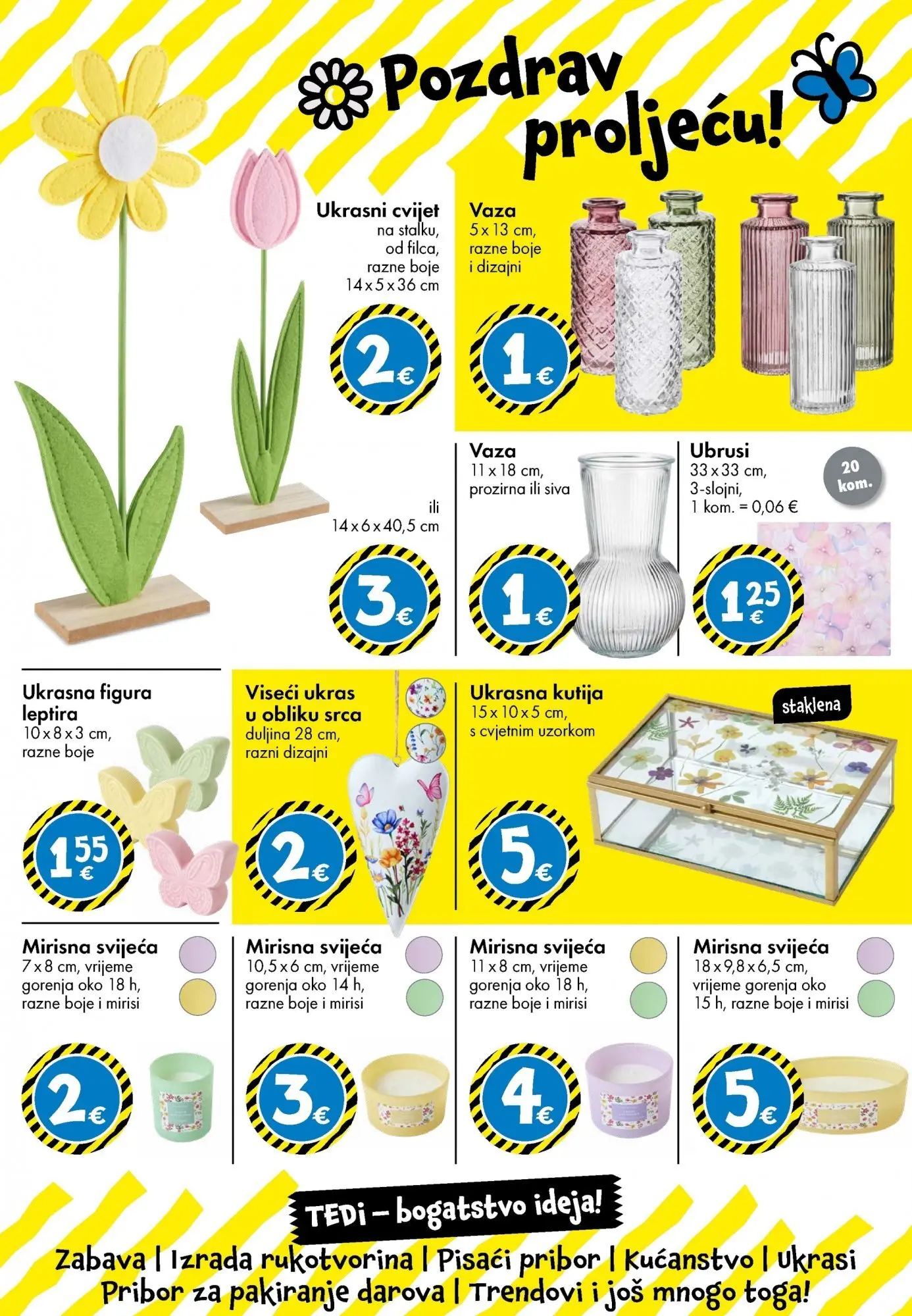 TEDi - TEDi katalog do 28.03.2026 novi od 18.03.2026 na listanje > letak digitalni | Stranica: 23 | Proizvodi: Kutija, Vaza