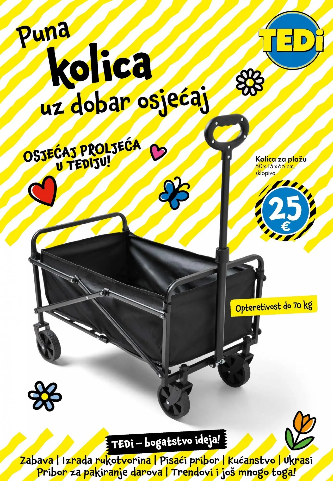 TEDi - TEDi katalog do 28.03.2026 novi od 18.03.2026 na listanje > letak digitalni | Stranica: 25 | Proizvodi: Kolica