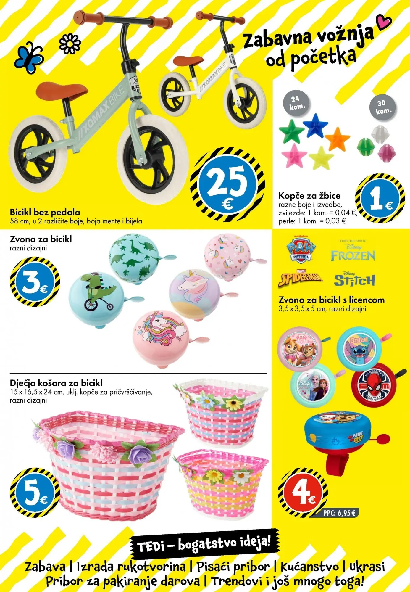 TEDi - TEDi katalog do 28.03.2026 novi od 18.03.2026 na listanje > letak digitalni | Stranica: 34 | Proizvodi: Košara, Bicikl