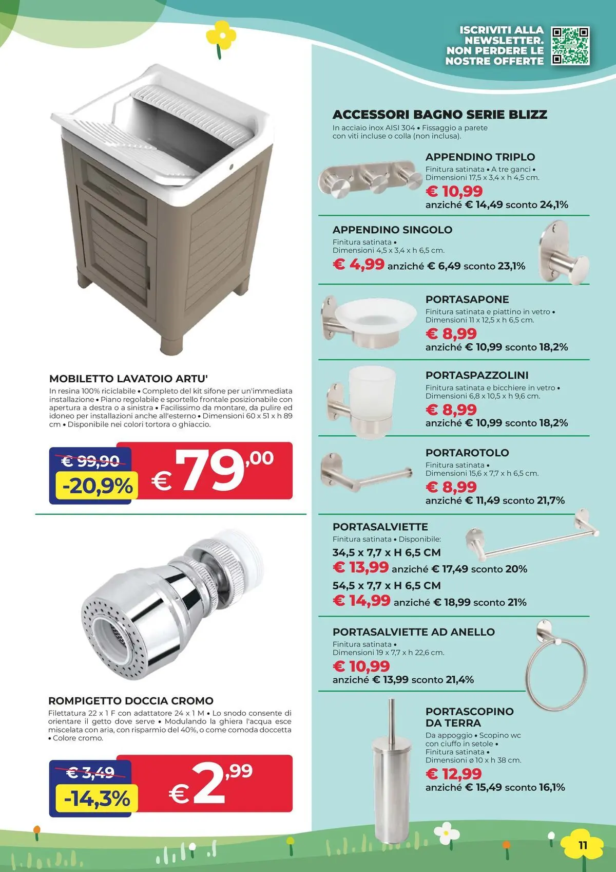 Nuovo Offerte - In casa e in giardino, aria di convenienza dal 26/03/2026 > offerte anteprima 🛍️ | Pagina: 11 | Prodotti: Colla, Portarotolo, Appendino, Terra