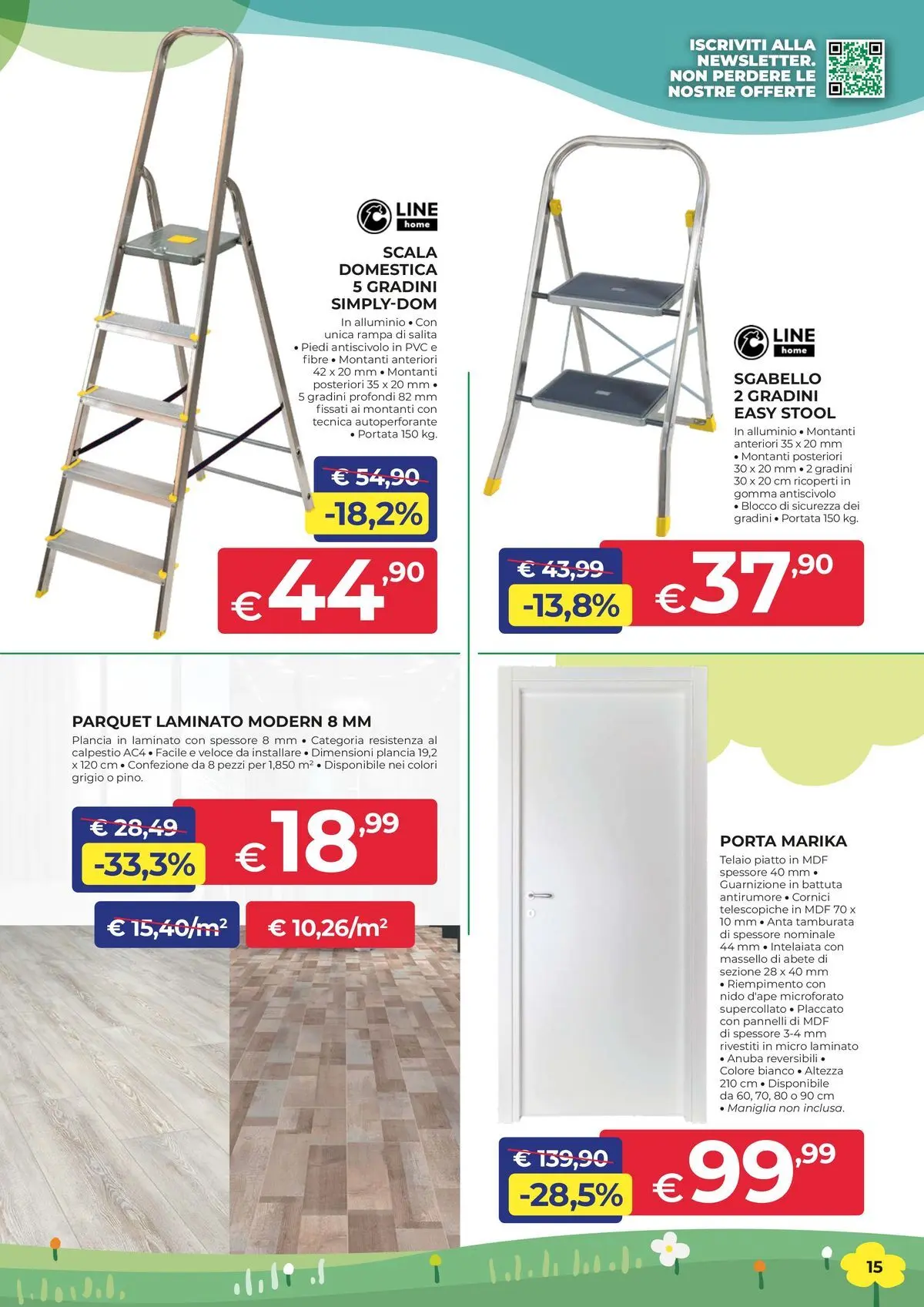 Nuovo Offerte - In casa e in giardino, aria di convenienza dal 26/03/2026 > offerte anteprima 🛍️ | Pagina: 15 | Prodotti: Sgabello, Scala, Piatto, Alluminio