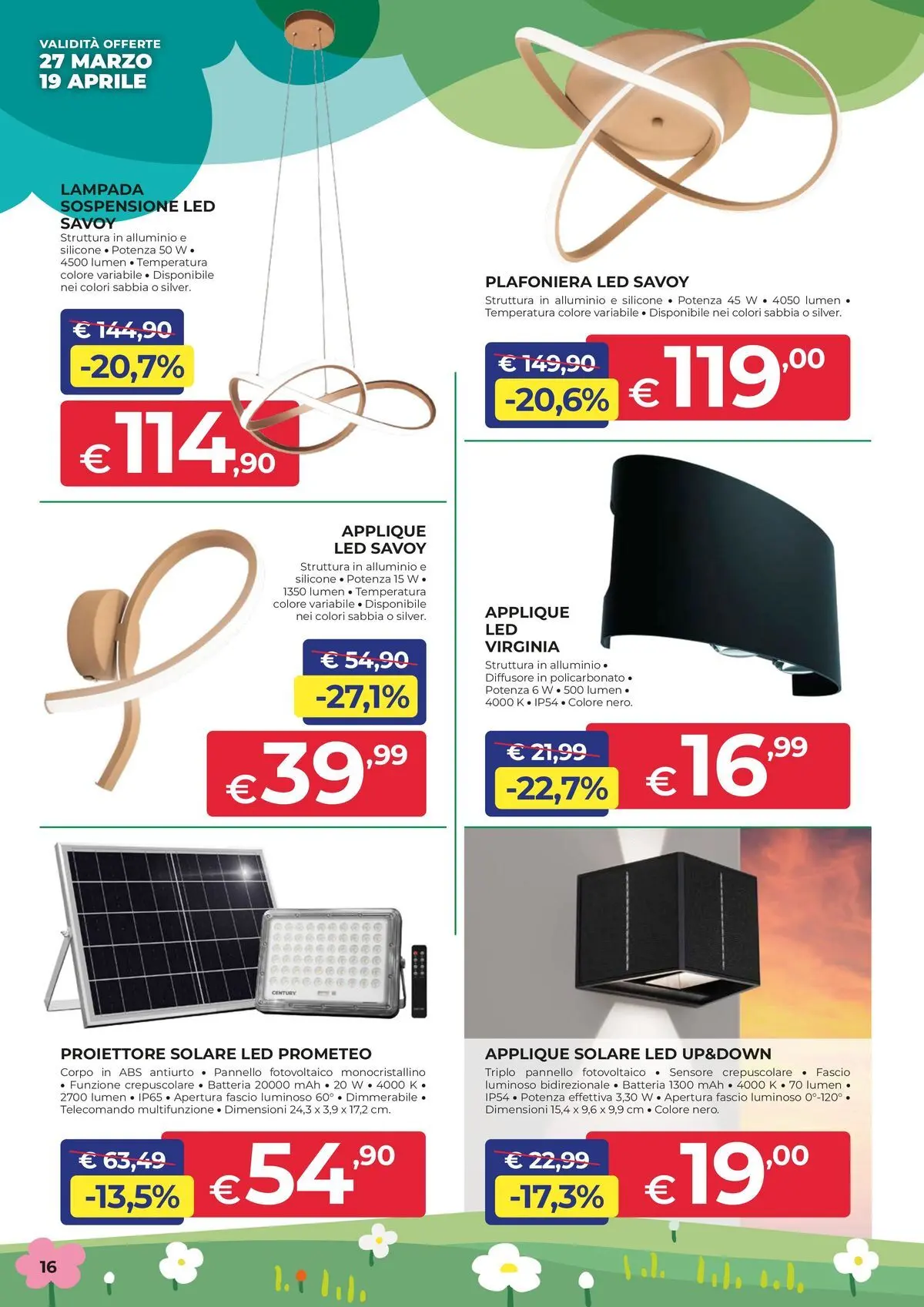 Nuovo Offerte - In casa e in giardino, aria di convenienza dal 26/03/2026 > offerte anteprima 🛍️ | Pagina: 16 | Prodotti: Telecomando, Silicone, Alluminio, Lampada