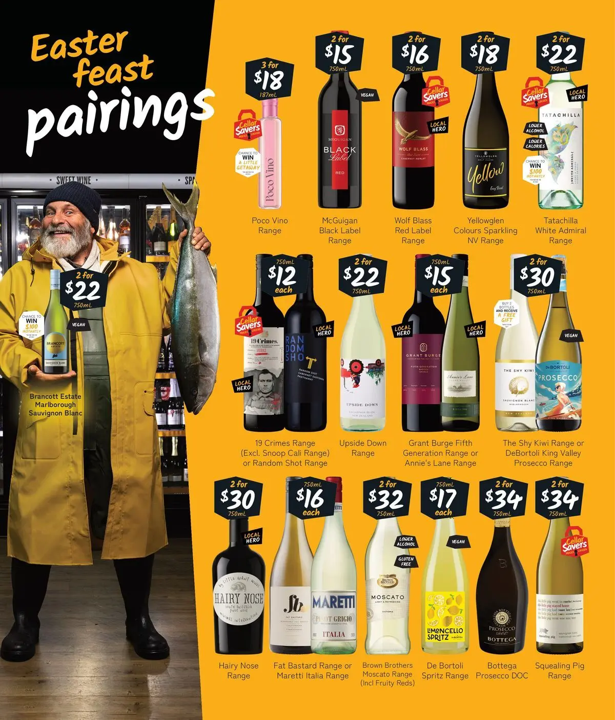 Deals - Easter drops that always hit the spot! - 22/03/2026 > weekly / monthly specials | Page: 4 | Products: Wine