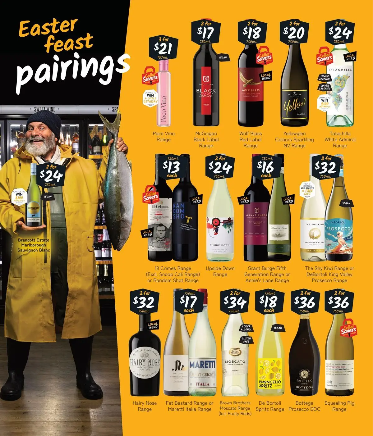 Deals - Easter drops that always hit the spot! - 22/03/2026 > weekly / monthly specials | Page: 4 | Products: Wine
