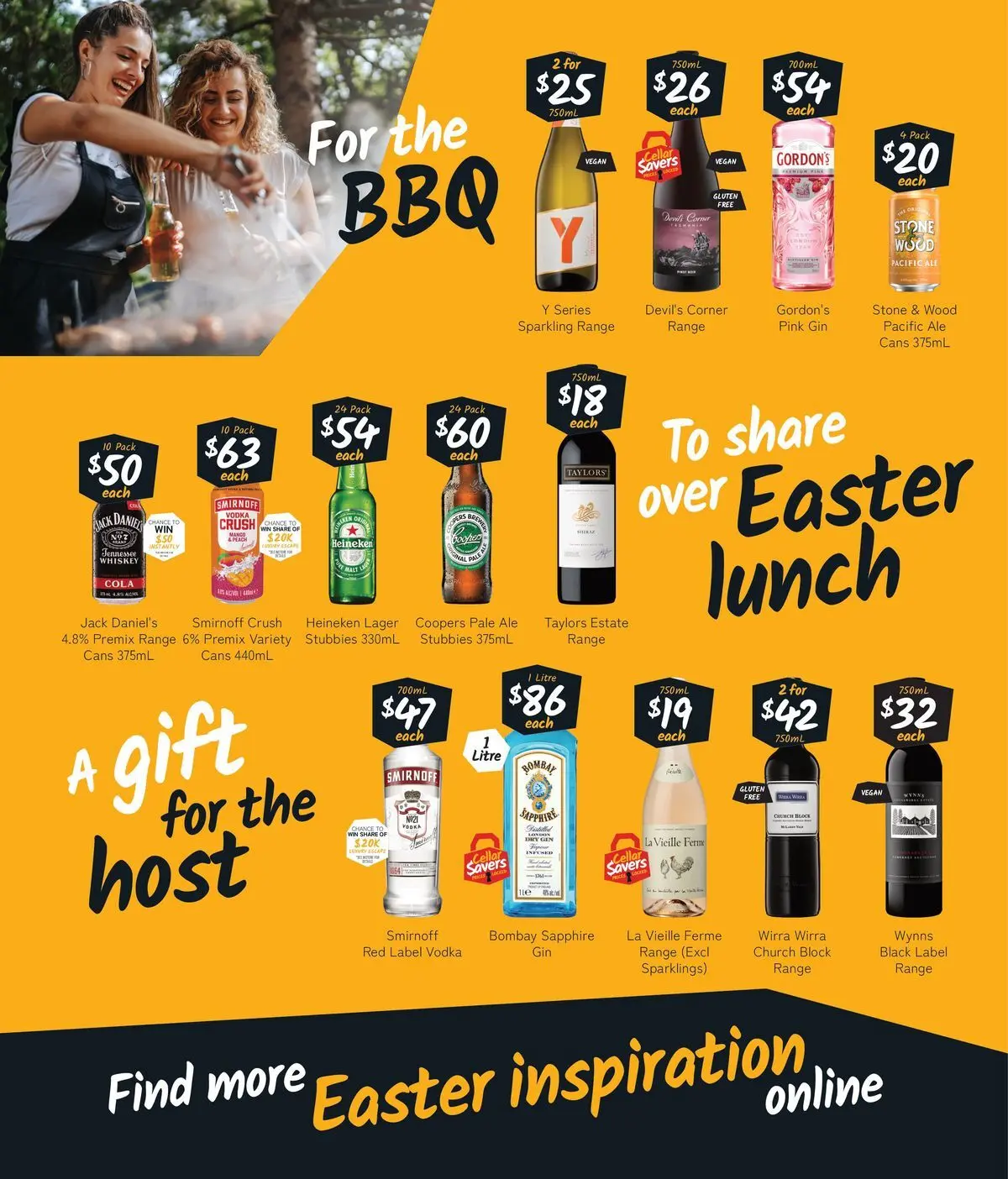 Deals - Easter Drops That Always Hit The Spot! - 22/03/2026 > weekly / monthly specials | Page: 3 | Products: Gin, Vodka, Wood, Mango