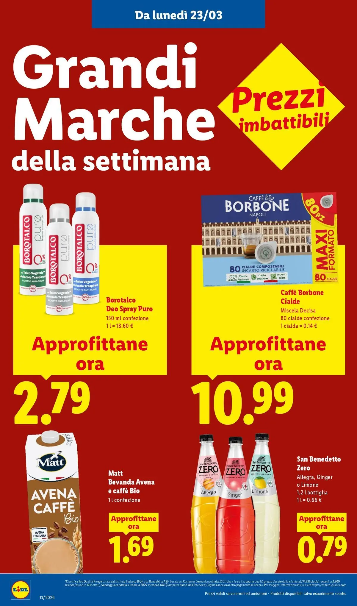 LIDL volantino della prossima settimana dal ﻿22/03/2026﻿ 📣 | Pagina: 14 | Prodotti: Talco, Top, Computer, Bottiglia