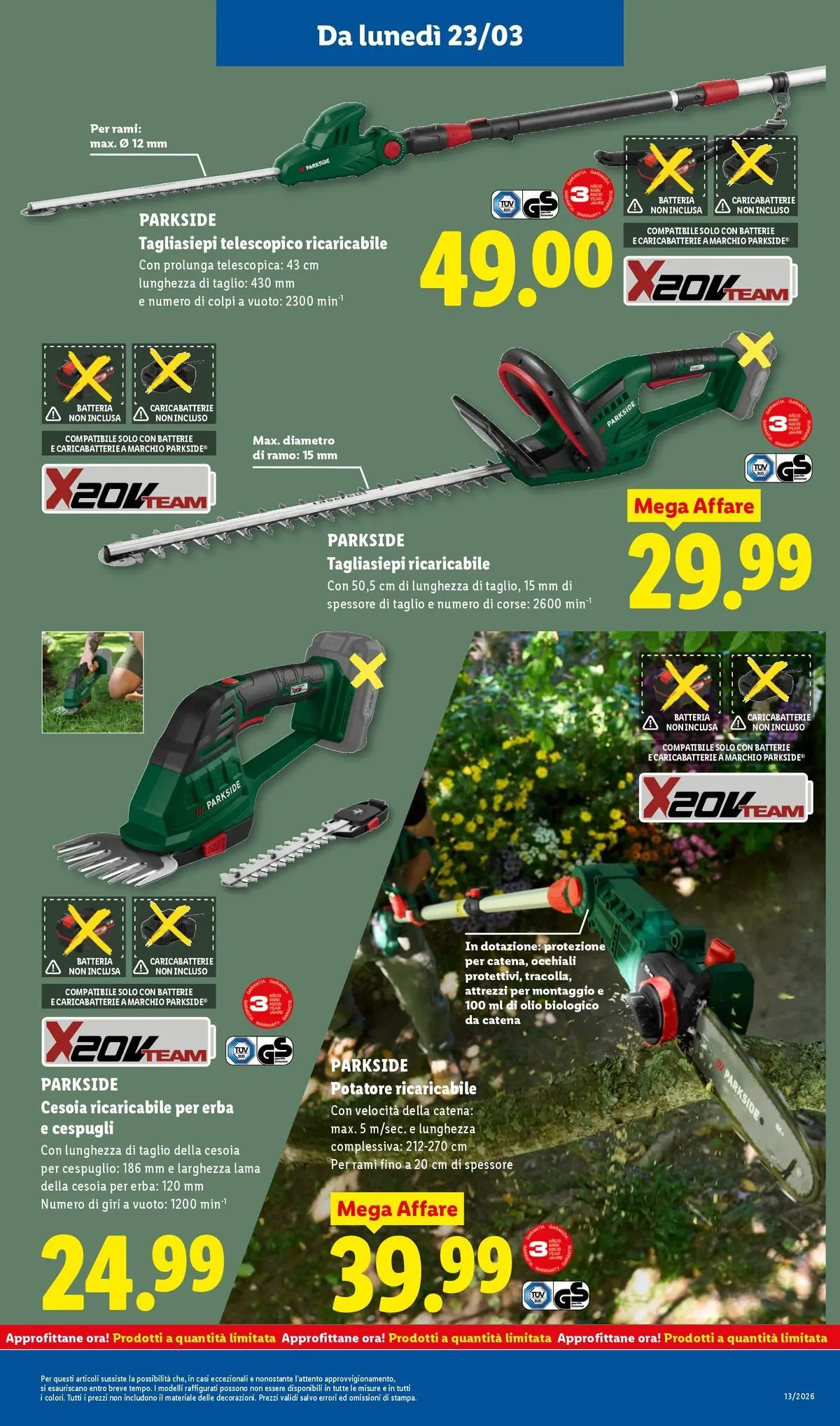 LIDL volantino della prossima settimana dal ﻿22/03/2026﻿ 📣 | Pagina: 27 | Prodotti: Olio, Occhiali, Batterie, Caricabatterie