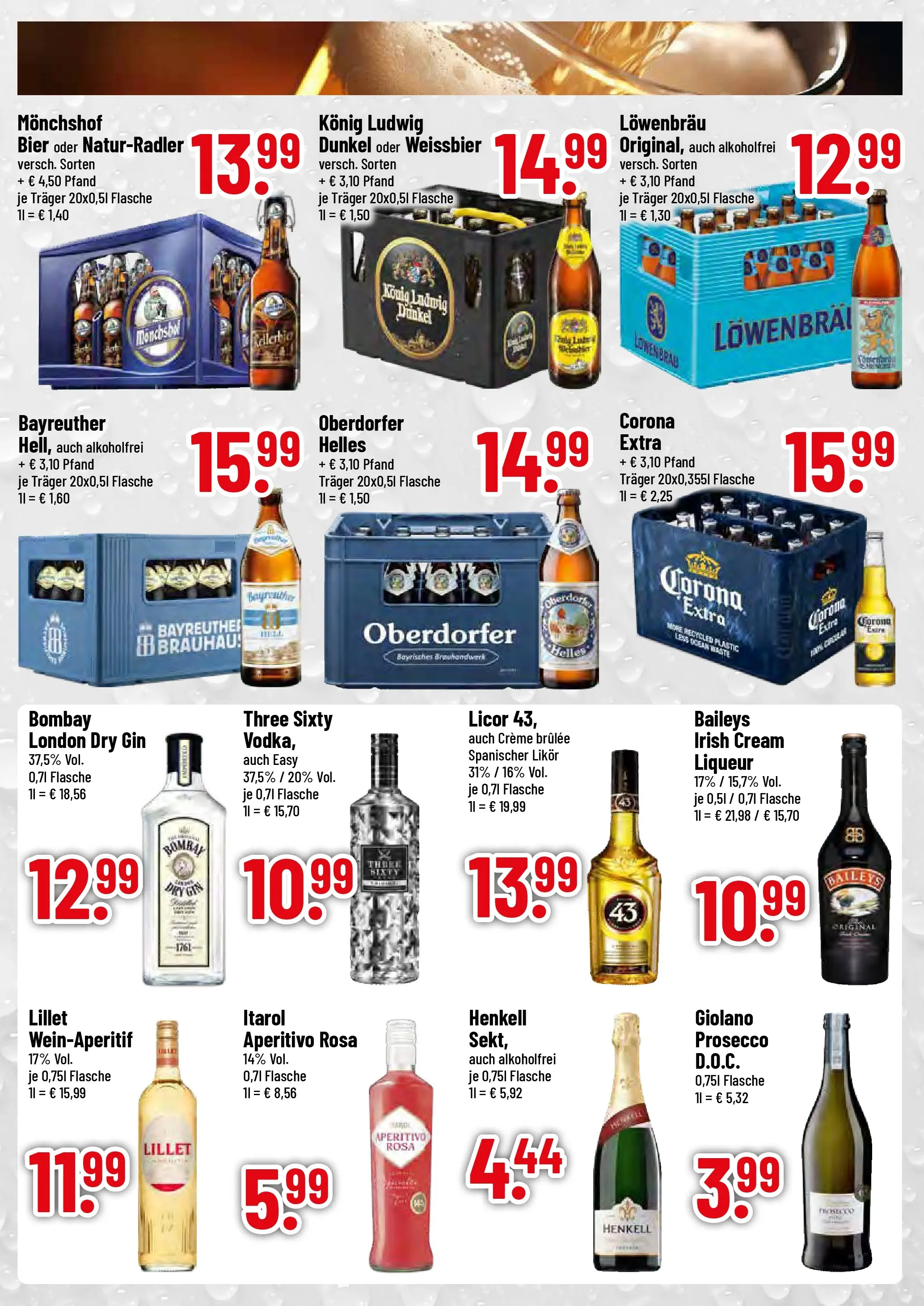 Trinkgut Prospekt Dasing	 (ab 22.03.2026) » Angebote online | Seite: 3 | Produkte: Weißbier, Lillet, Creme brulee, Gin