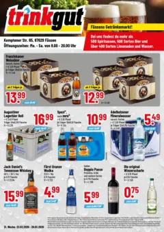 Trinkgut Prospekt Füssen	 ab 23.03.2026 gültig