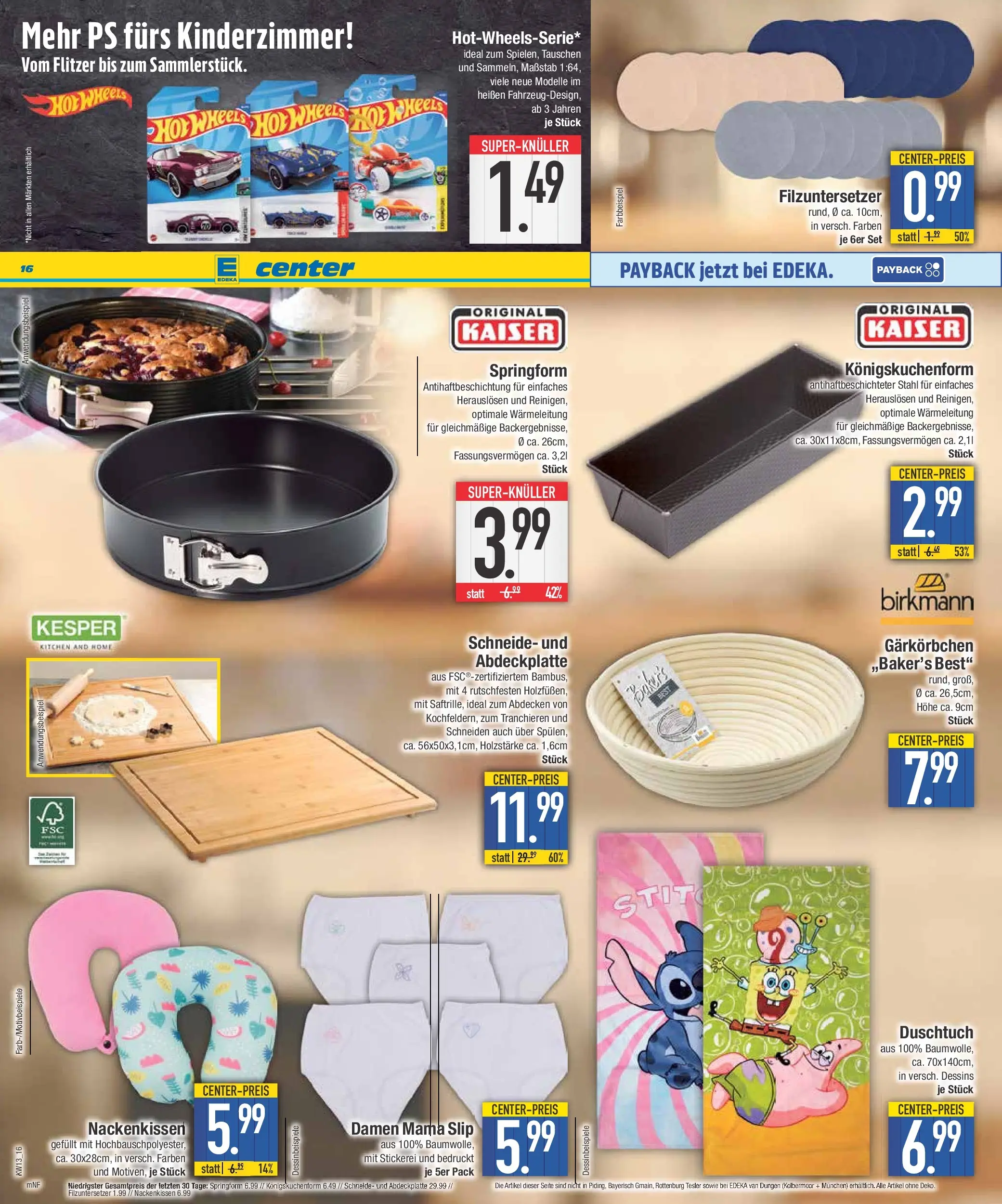 E center Prospekt Bad Reichenhall	 (ab 22.03.2026) zum Blättern | Seite: 16 | Produkte: Slip