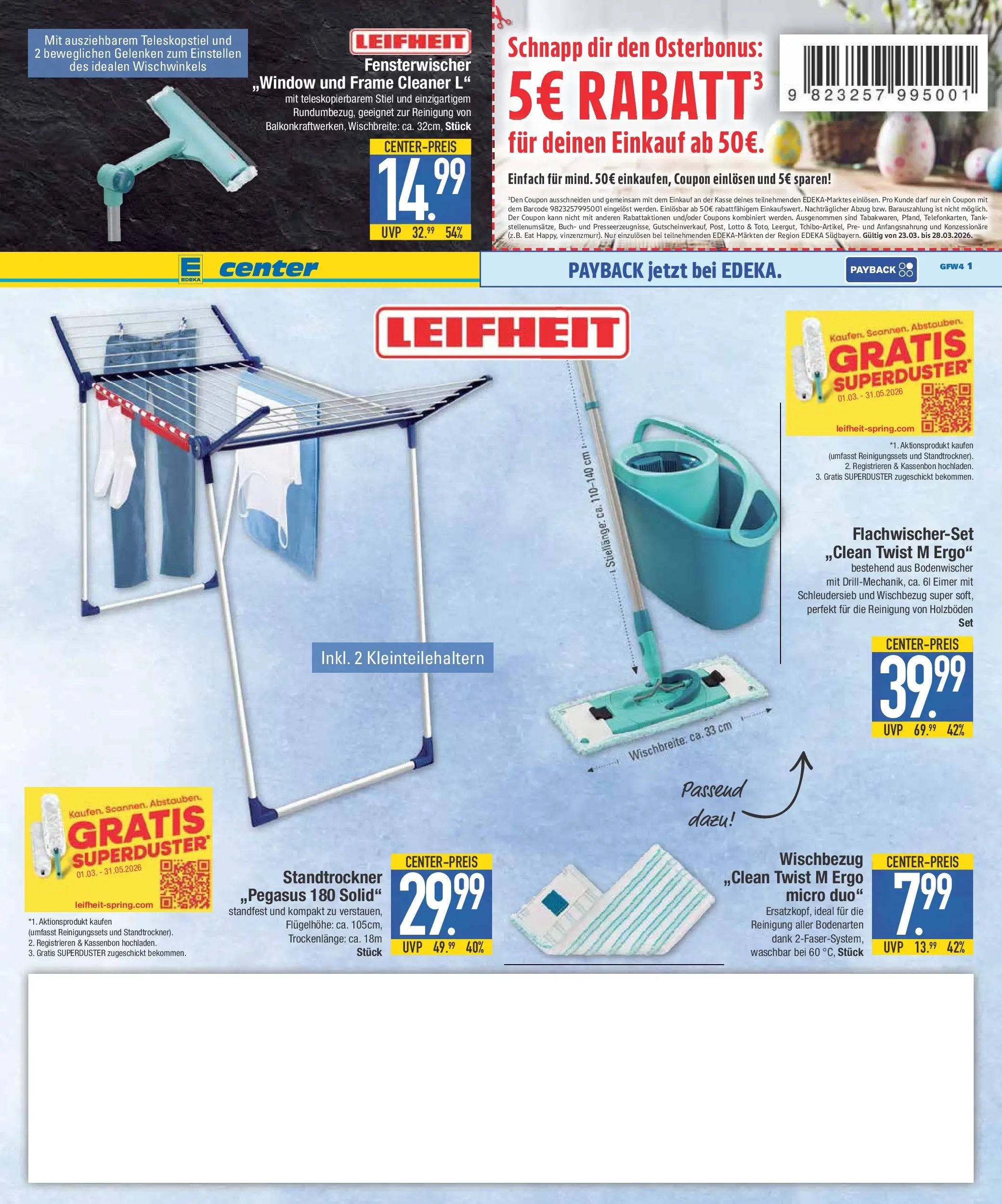 E center Prospekt Schwabmünchen	 (ab 22.03.2026) zum Blättern | Seite: 17