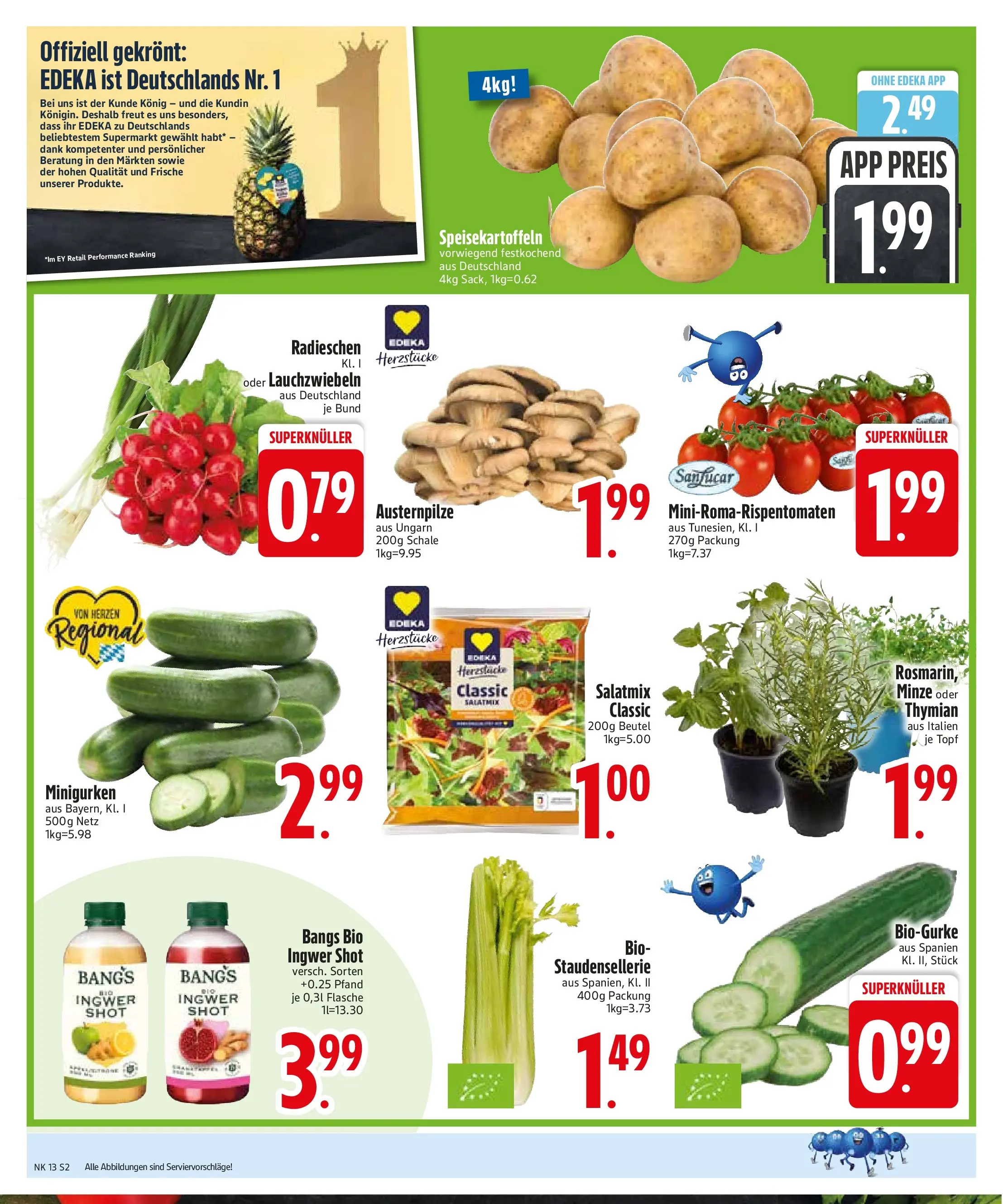 Edeka prospekt Vohburg	 (ab 22.03.2026) » Angebote Online | Seite: 4