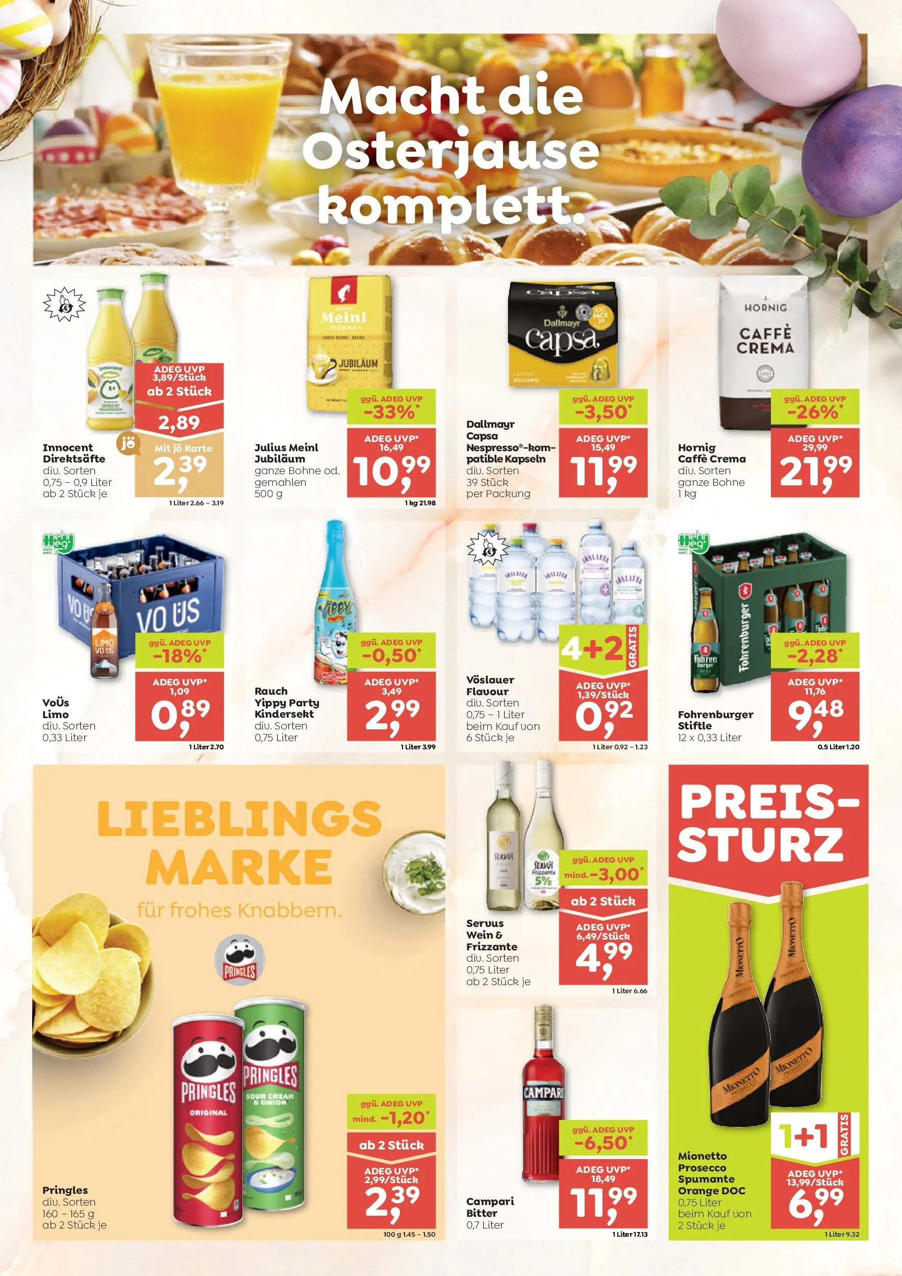 ADEG Wolfurt, Feldkirch, Nenzing von 26.03.2026 - Aktuelle Angebote | Seite: 9 | Produkte: Nauriit, Wein