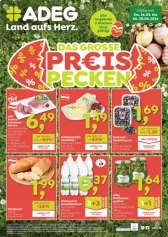 ADEG Hollersbach, Hohenberg, Prottes ab 26.03.2026 gültig ADEG Hollersbach, Hohenberg, Prottes ab 26.03.2026 gültig