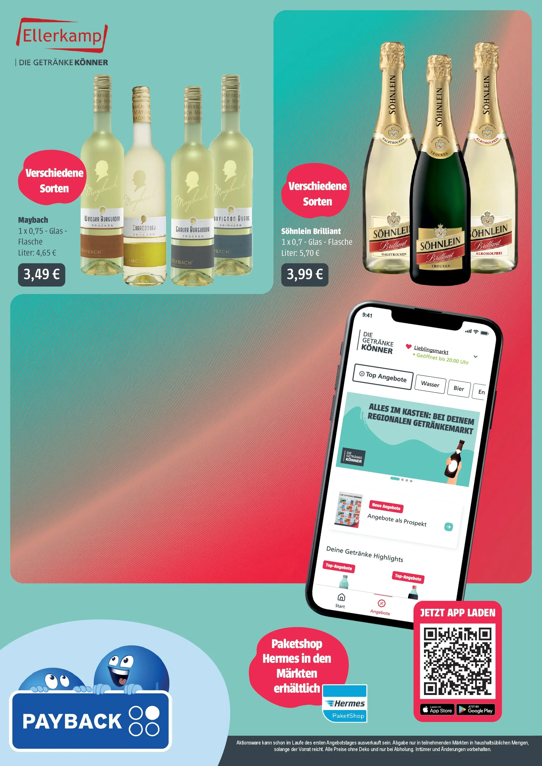 Angebote - Getränke Ellerkamp: Getränkeangebote (ab 22.03.2026) zum Blättern | Seite: 4 | Produkte: Top, Bier, Wasser, Uhr