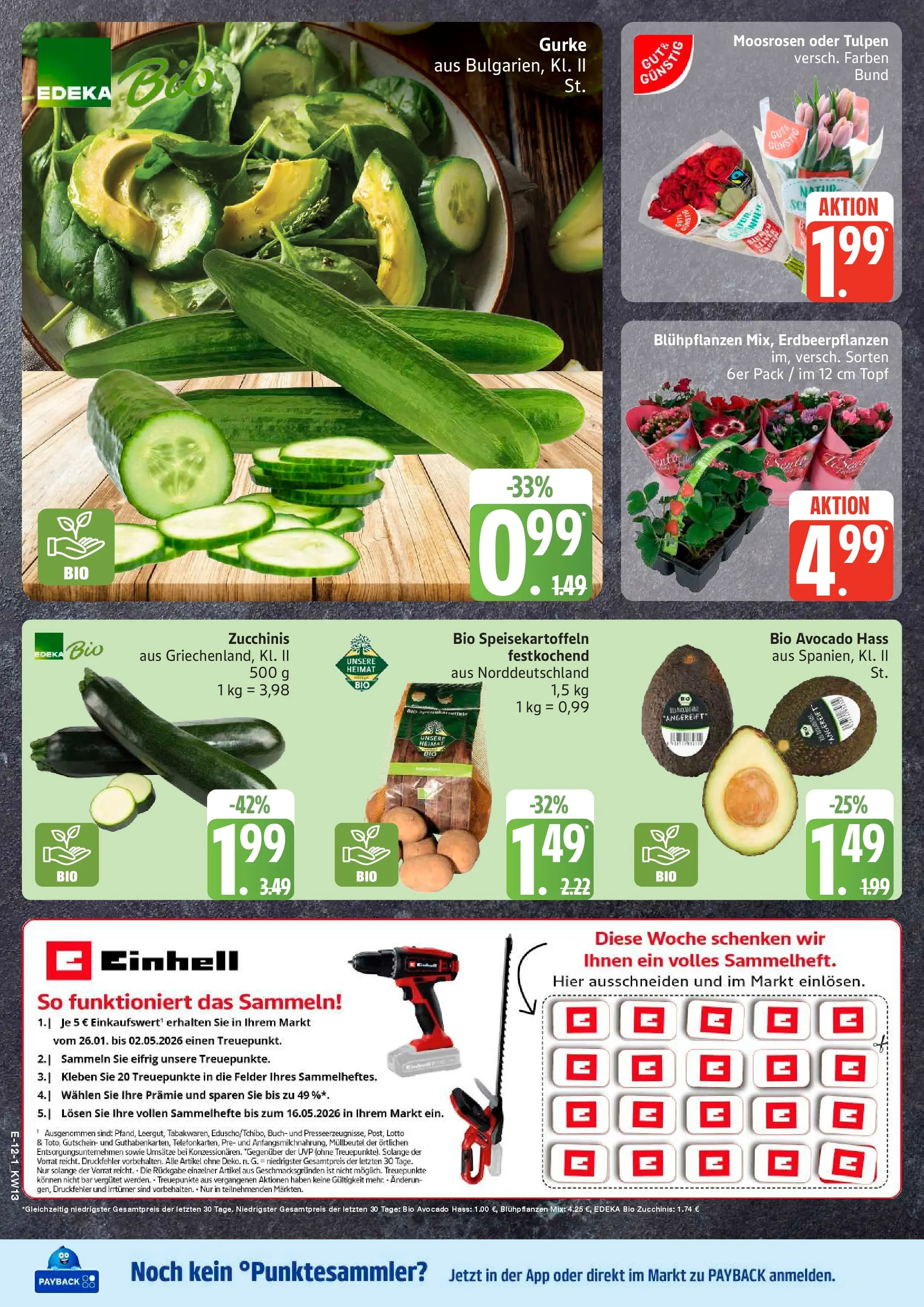 Edeka prospekt Rostock	 (ab 22.03.2026) » Angebote Online | Seite: 14 | Produkte: Avocado, Zucchini